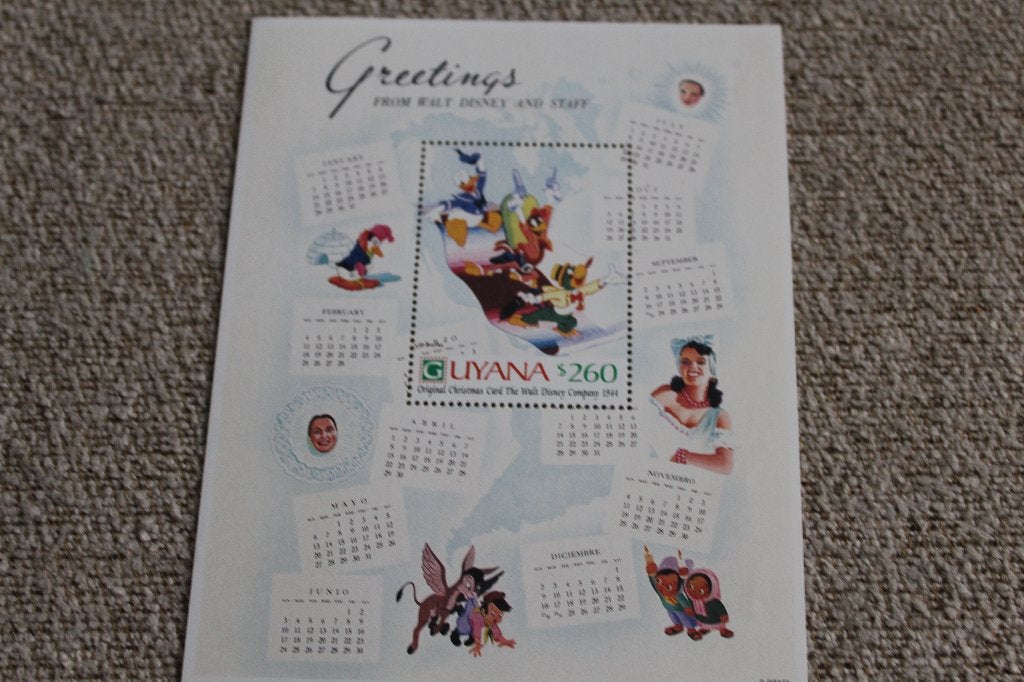 Mi 146 Disney. Guyana. Postfris, Ophalen of Verzenden, Postfris, Overige thema's