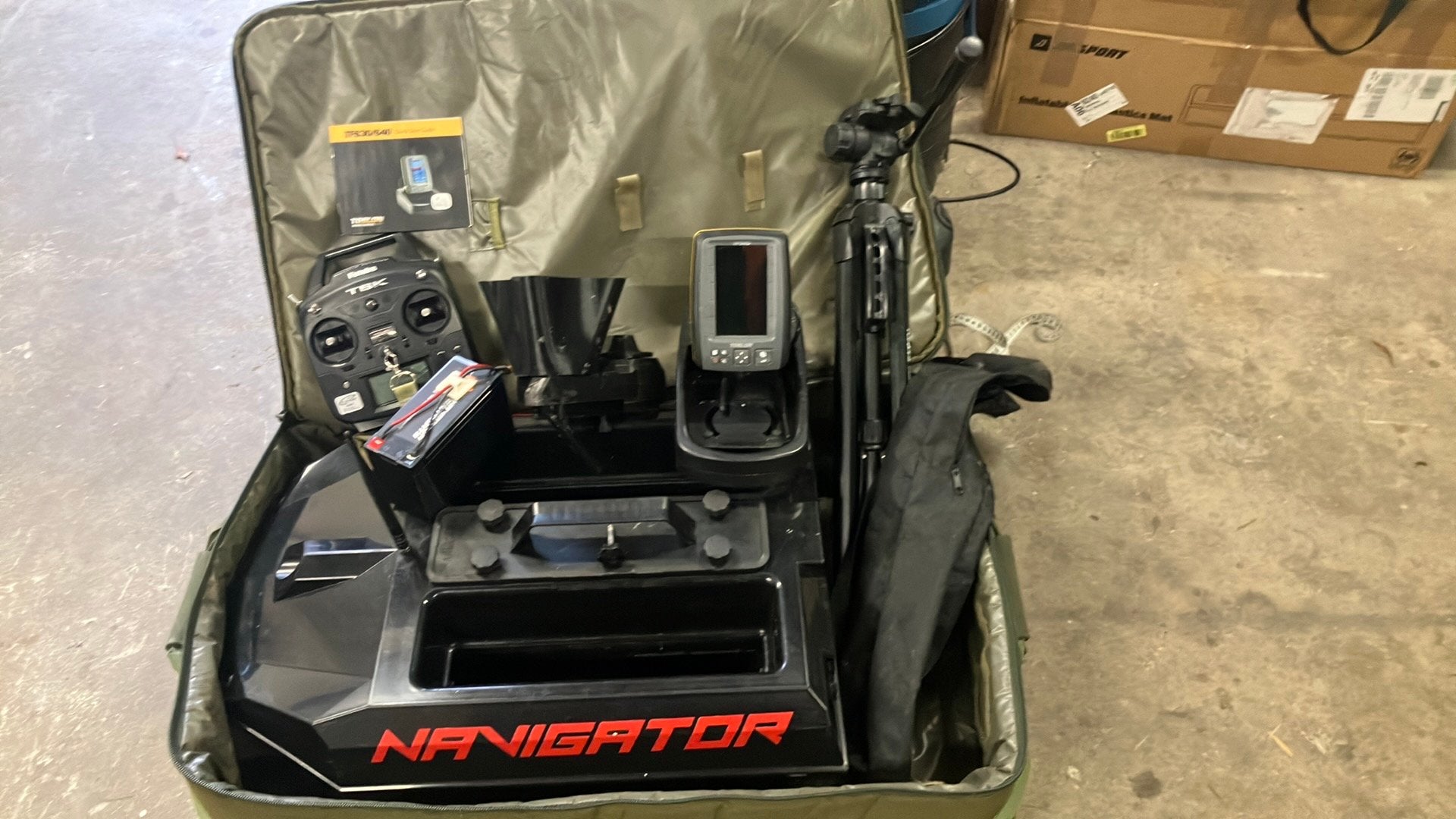 Navigator voerboot, Watersport en Boten, Ophalen, Zo goed als nieuw, Overige typen