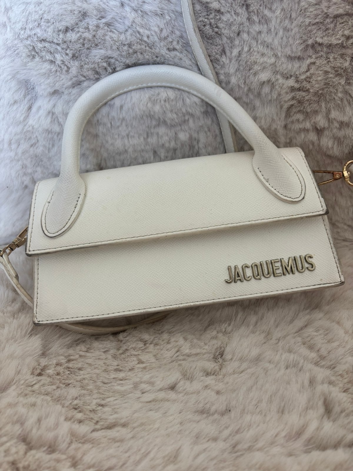 Witte crosboddy tas, Verzenden, Gebruikt, Wit