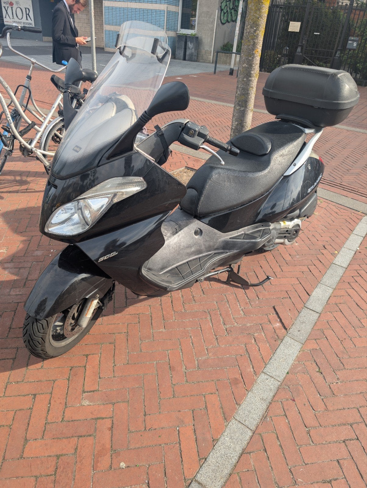 aprilla Atlantic 500 2008, Scooter, Gebruikt, Particulier, Minimaal motorrijbewijs A2