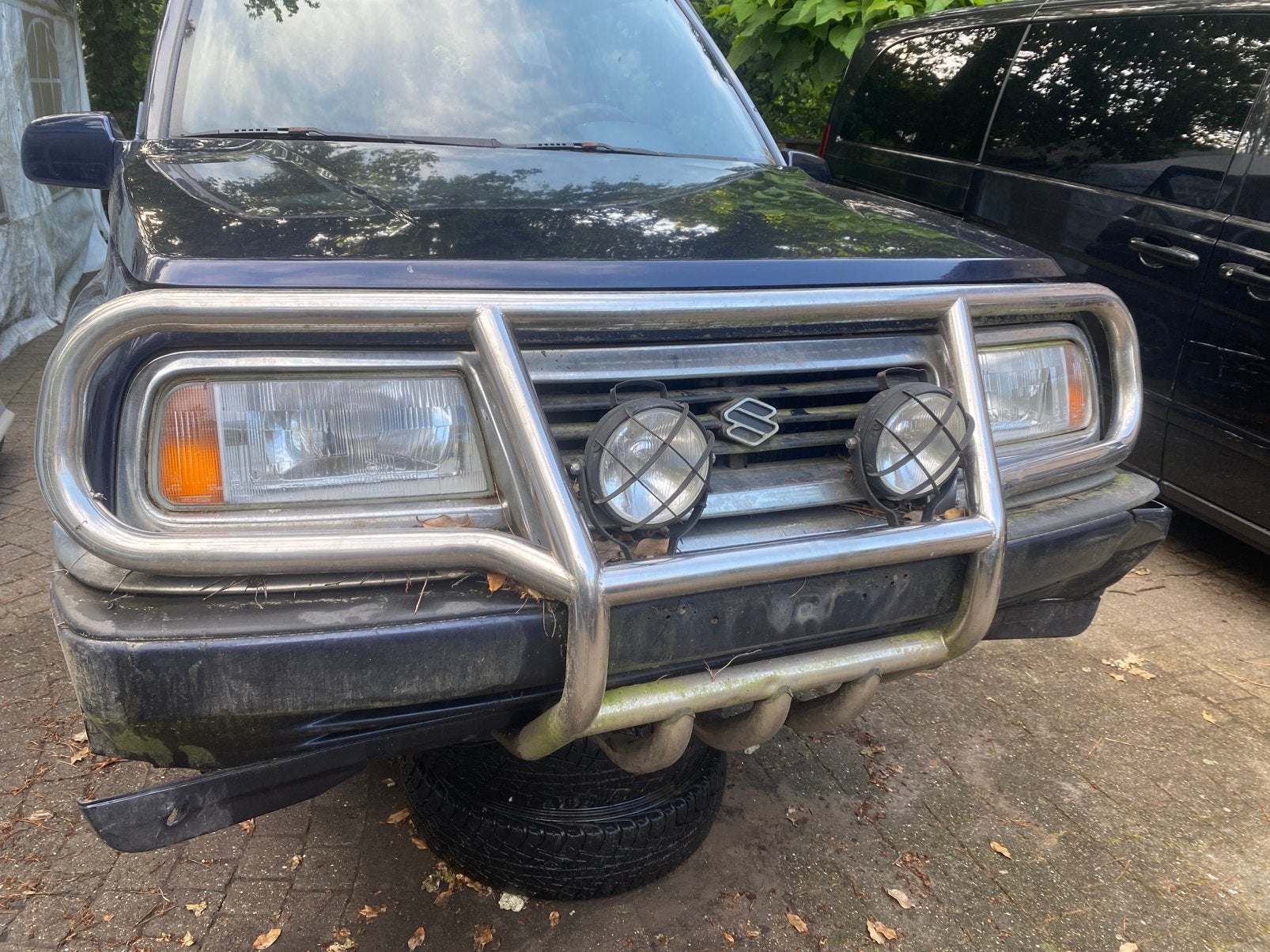 Suzuki vitara JLX bullbar sidebar, Auto-onderdelen, Ophalen, Gebruikt