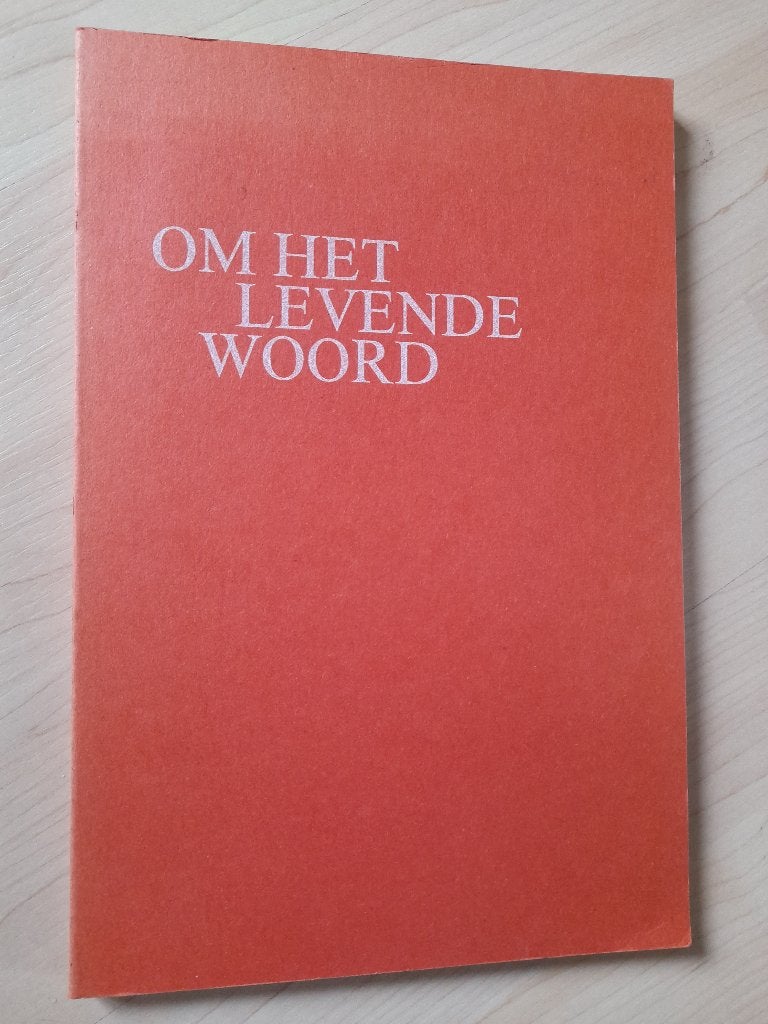 OM HET LEVENDE WOORD Frans Breukelman red., Boeken, Ophalen of Verzenden, Gelezen