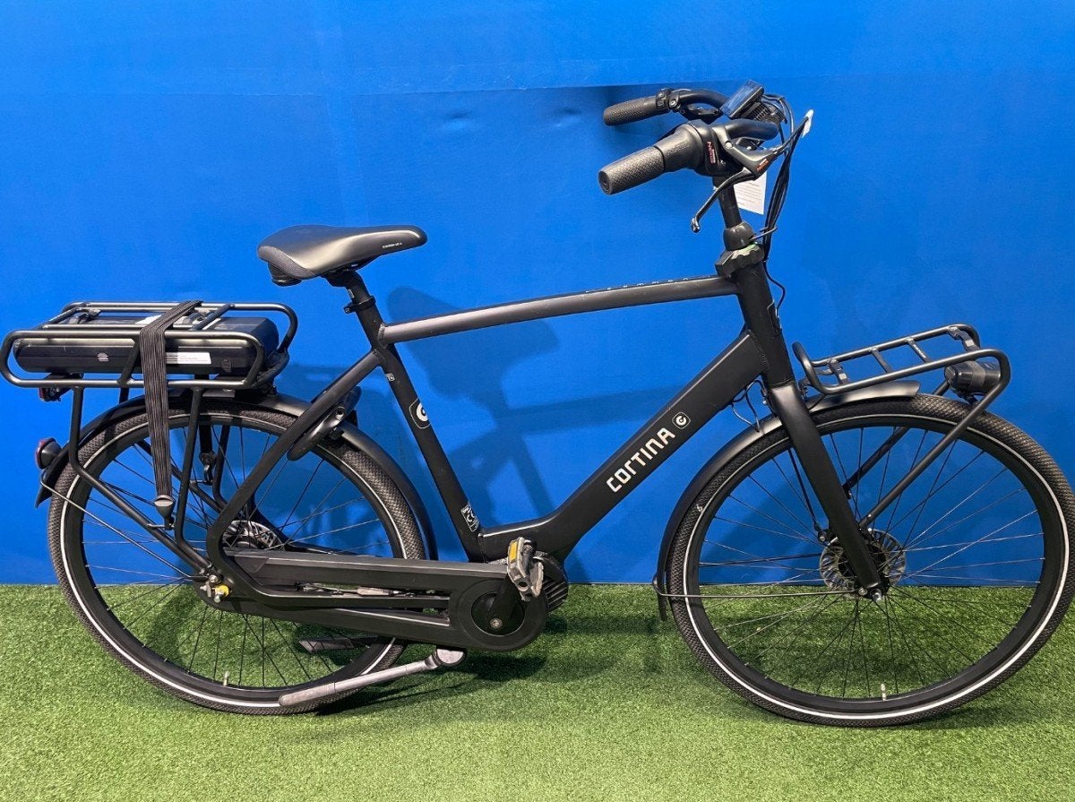 Cortina E-Common 450Wh Heren Jet Black Matt 61cm, Ophalen, Gebruikt, -, -