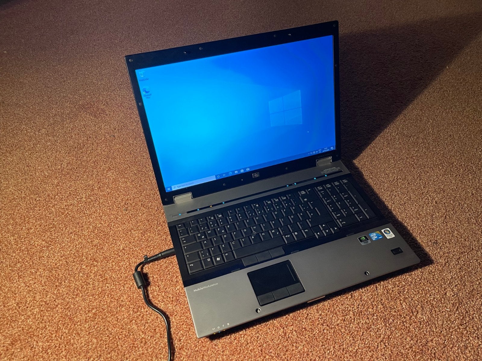 HP Elitebook 8730w - Windows 10, Computers en Software, Gebruikt, HDD, 2 tot 3 Ghz, Core 2 Duo P8600