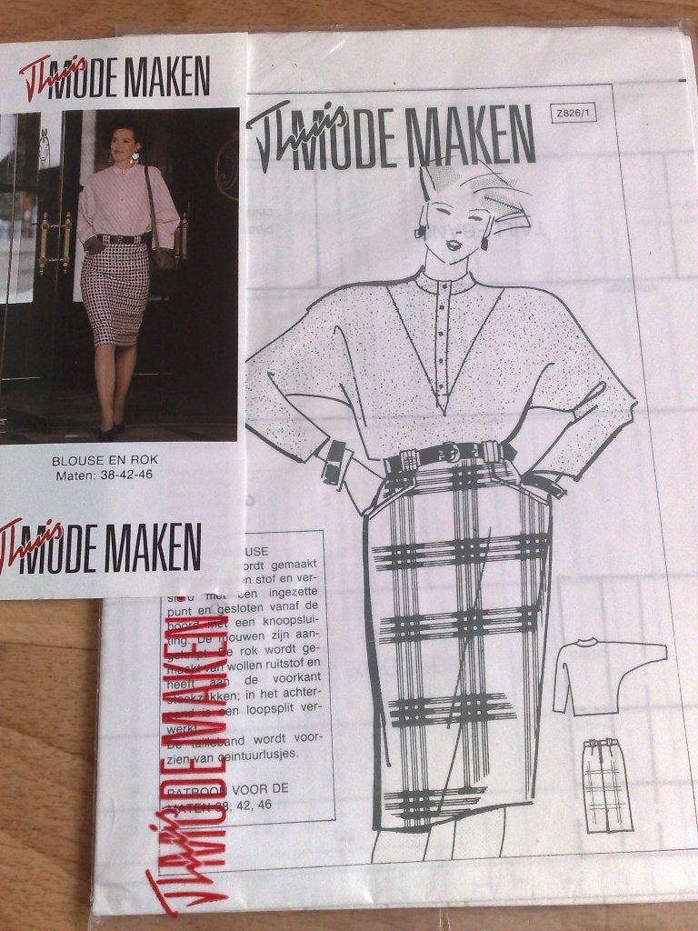 14 x Kant en klaar patronen thuis mode maken, Verzenden, Zo goed als nieuw, Vrouw, Overige merken