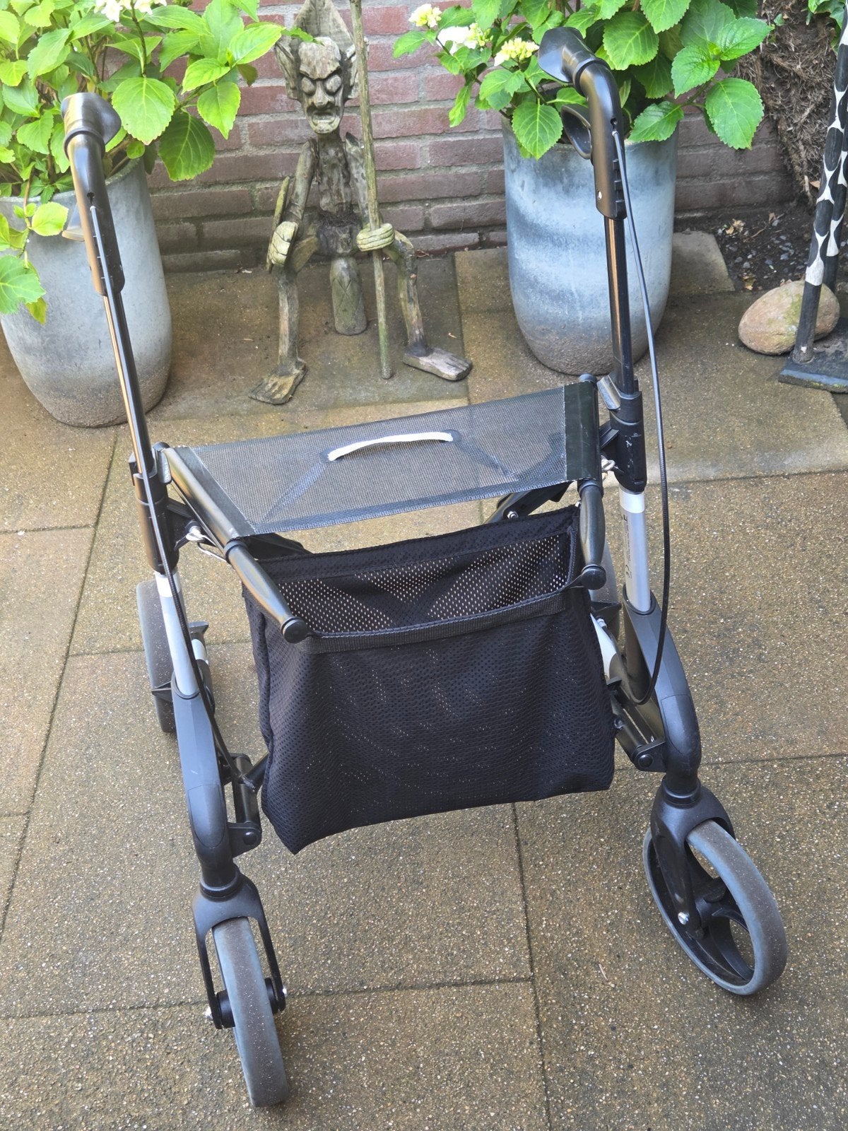 Rollator te koop, Ophalen of Verzenden, Lichtgewicht, Zo goed als nieuw