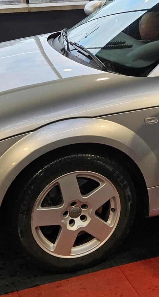 Originele Audi TT 8N Velgen 16 inch 5x100 (+ Goede Banden), Auto-onderdelen, Banden en Velgen, Gebruikt, 16 inch, Banden en Velgen