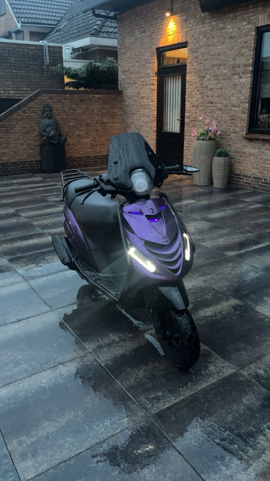 Zip 80cc brom 2017, Fietsen en Brommers, Ophalen, Zo goed als nieuw, Benzine, Zip