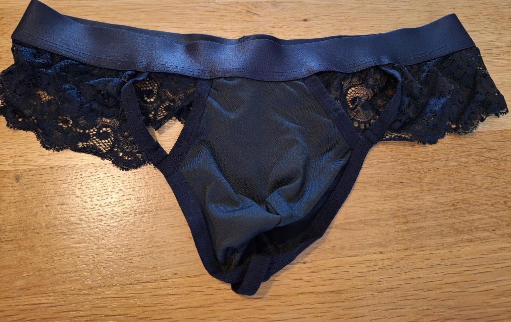 sexy string maat M, Kleding | Heren, Ondergoed, Verzenden, Zwart, Overige typen