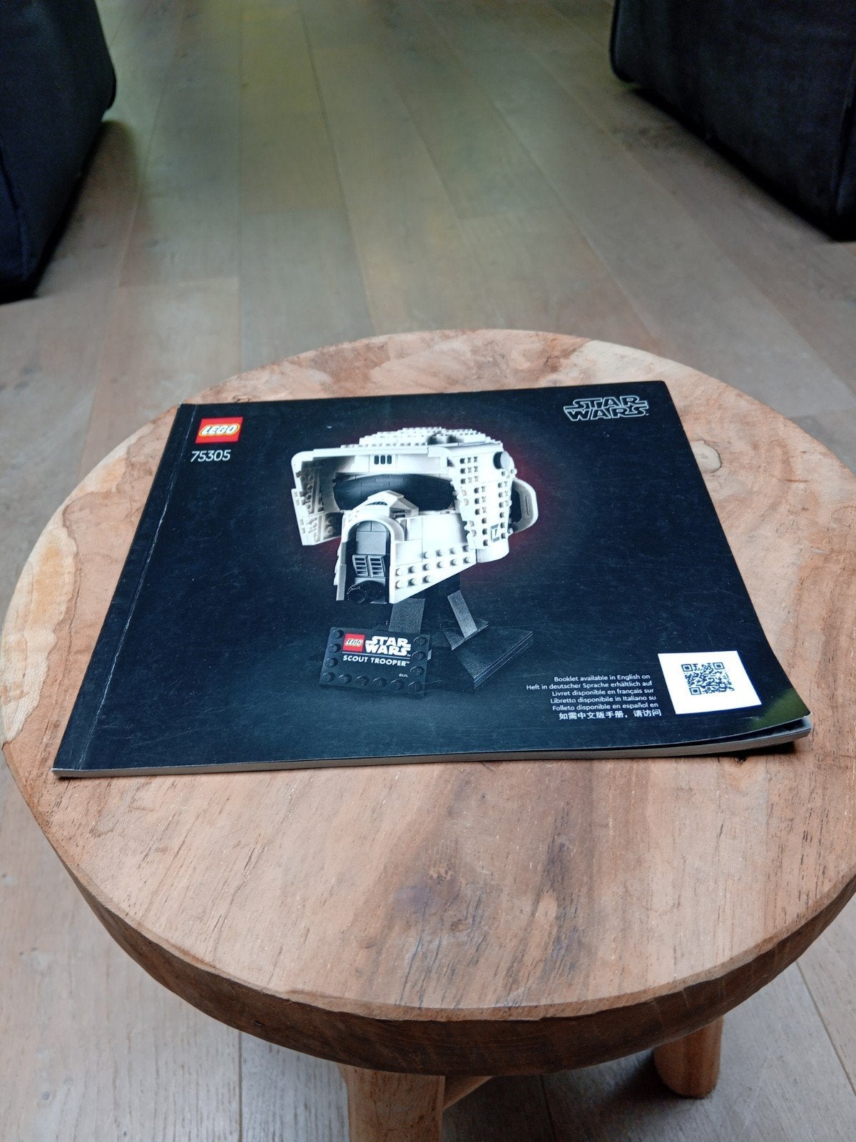 Lego hoofd, scout trooper, Ophalen of Verzenden, Zo goed als nieuw, Lego