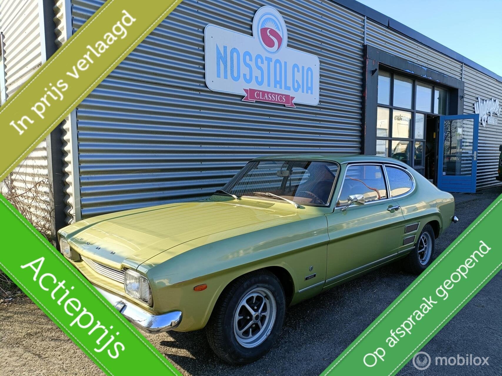 Nette Ford Capri XL V4 van 1970, Overige carrosserieën, 4 stoelen, Handgeschakeld, 1288 cc
