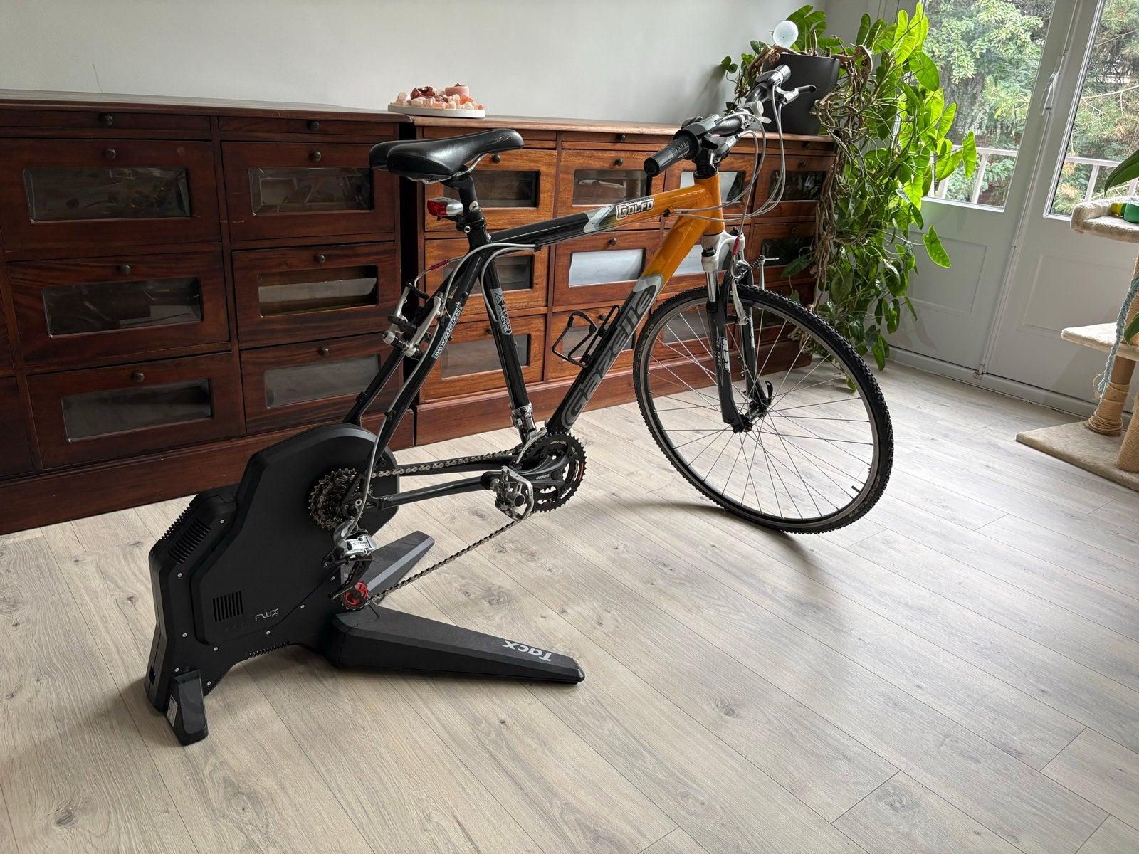 Tacx Flux Smart fietstrainer, Ophalen, Gebruikt, Overige typen