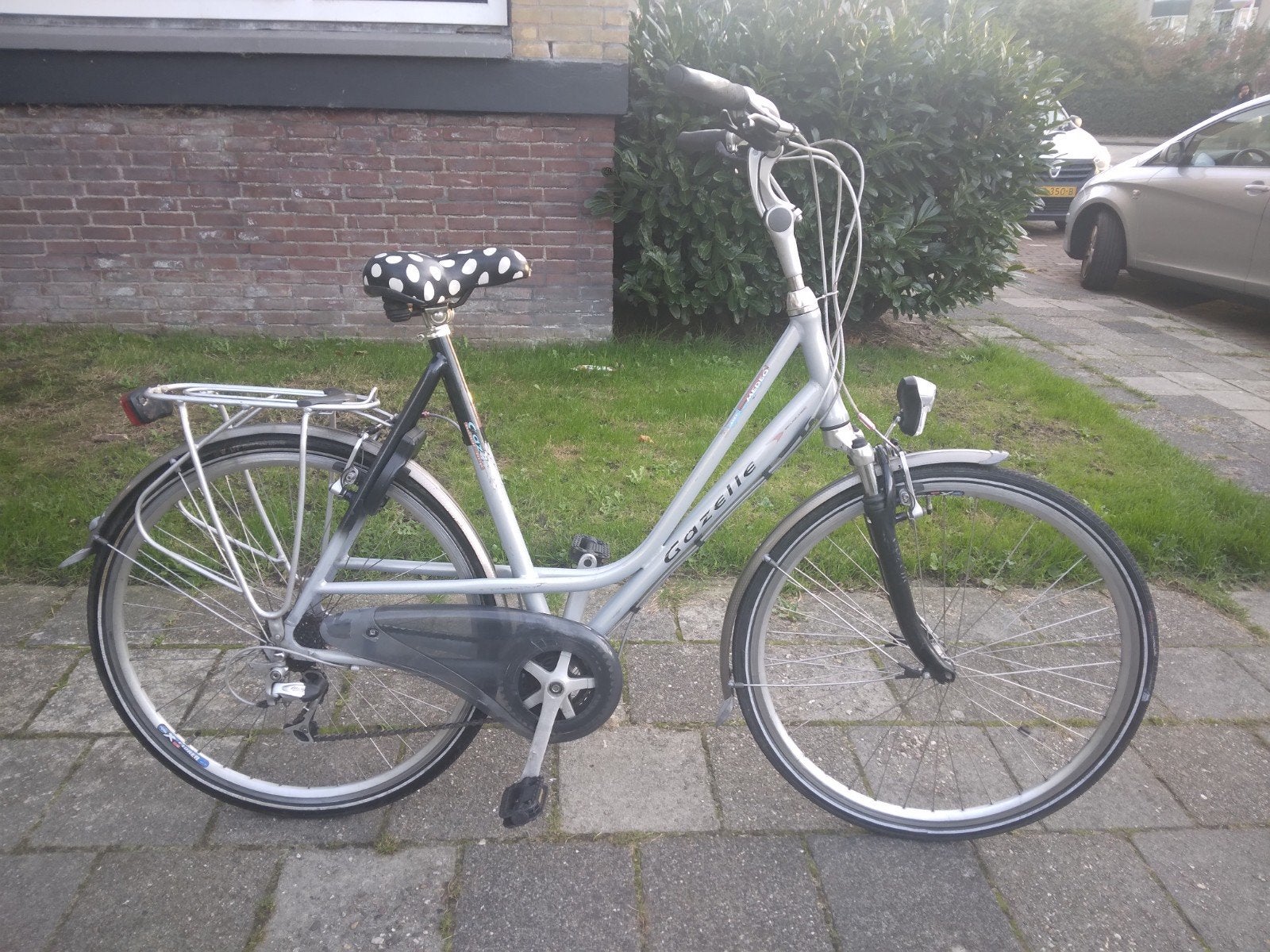 mooie rijklaar damesfietsen kijk advertentie, Ophalen, Gebruikt, Versnellingen, 56 cm of meer