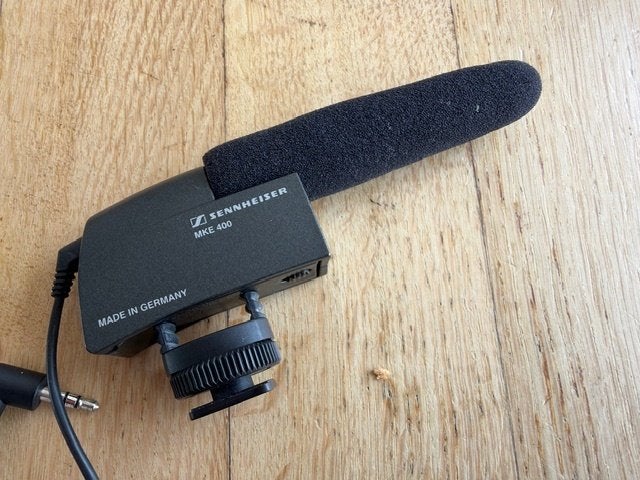 Microfoon Sennheiser MKE 400, Muziek en Instrumenten, Ophalen of Verzenden, Gebruikt, Overige typen