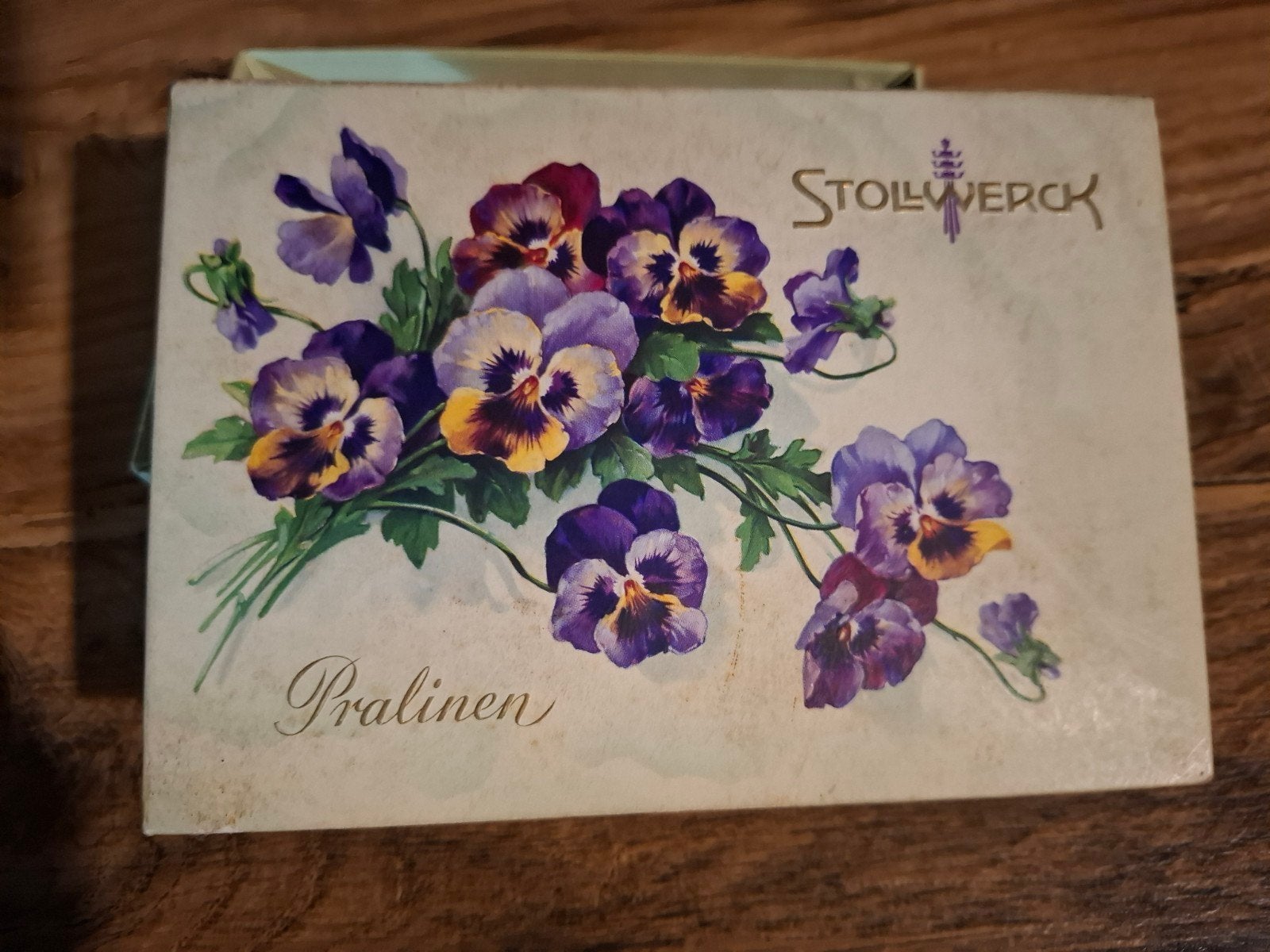 oud Stollwerck  pralinen doosje, Antiek en Kunst, Ophalen of Verzenden