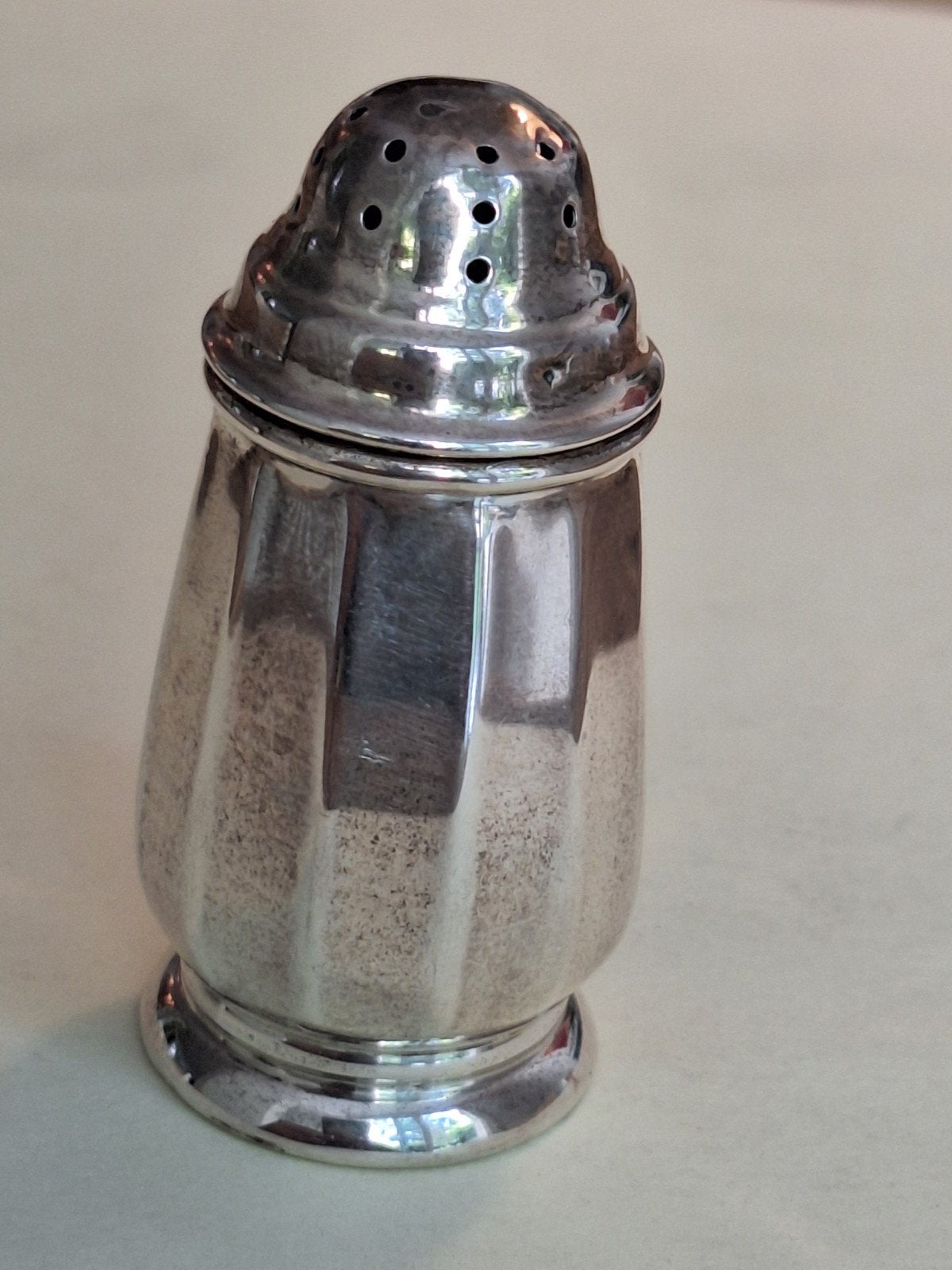 art deco zoutstrooier zilver Mappin & WEBB, Antiek en Kunst, Antiek | Goud en Zilver, Ophalen of Verzenden, Zilver