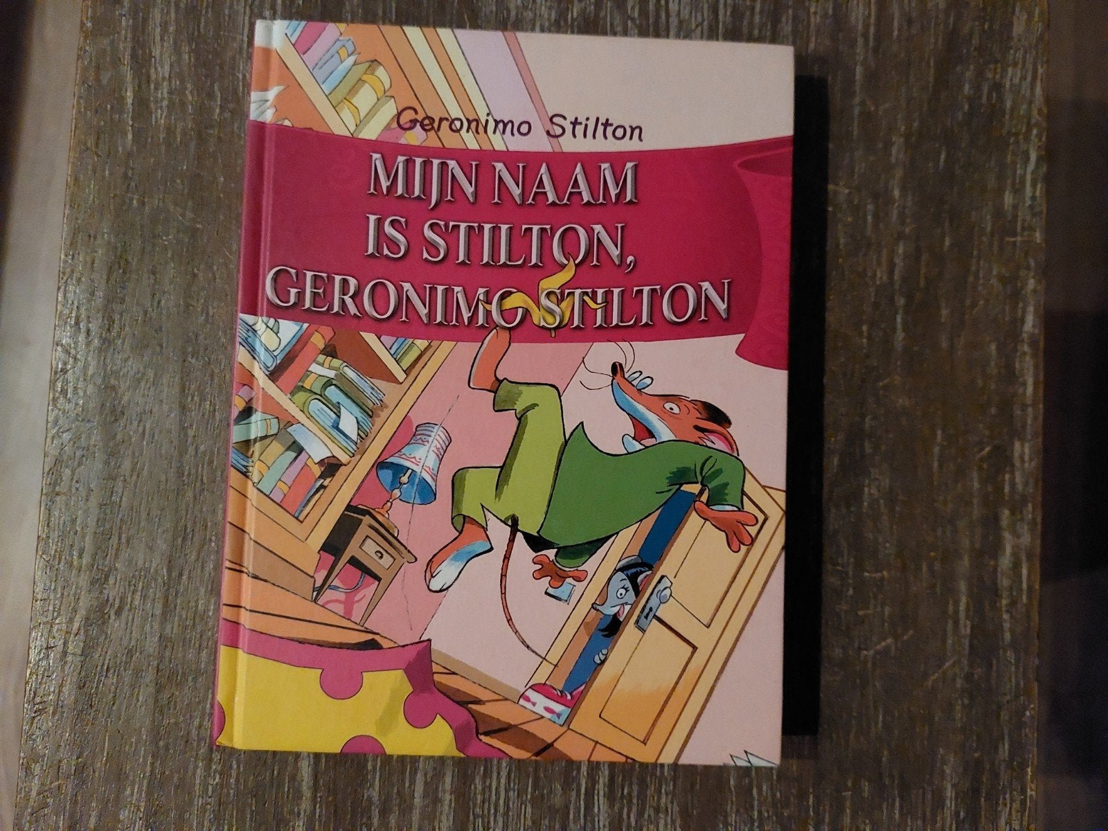 Geronimo Stilton - Mijn naam is Stilton, Boeken, Kinderboeken | Jeugd | onder 10 jaar, Gelezen, Fictie algemeen, Ophalen of Verzenden