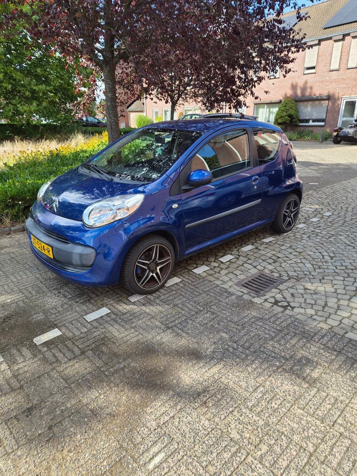 Citroën C1 1.0 3-DRS 2007 Blauw, Auto's, Voorwielaandrijving, 765 kg, C1, 68 pk