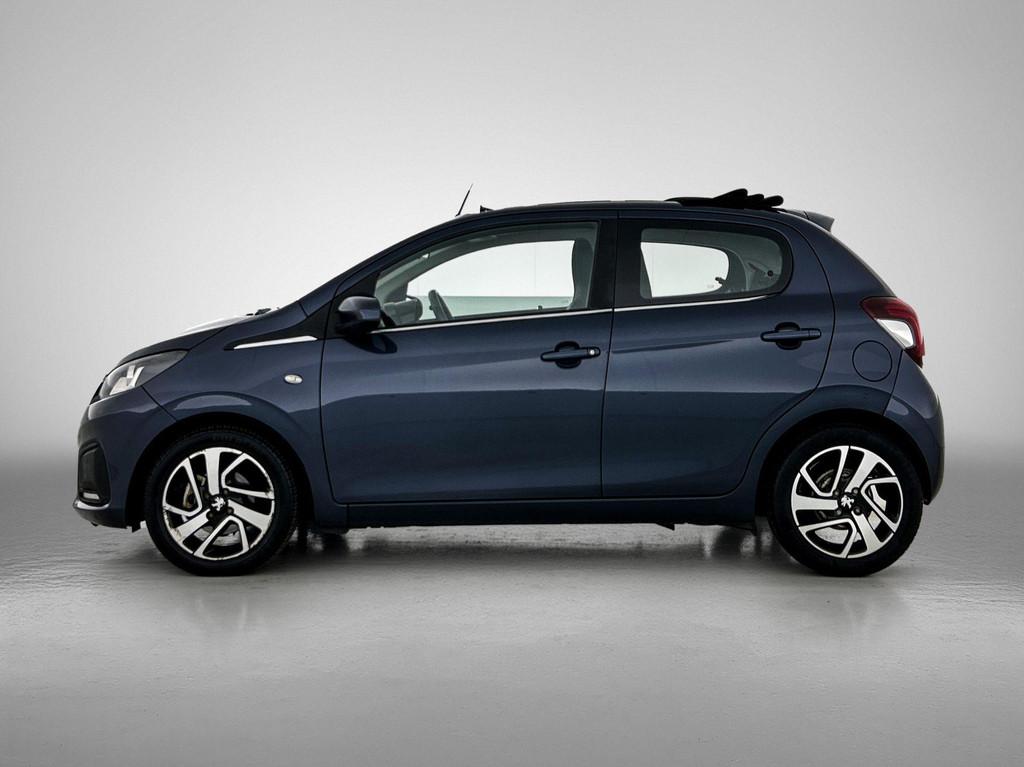 Peugeot 108 1.2 Puretech Allure | Cabrio dak | Stuurwiel bed, Auto's, Peugeot, Voorwielaandrijving, 12 maanden, Stof, Gebruikt
