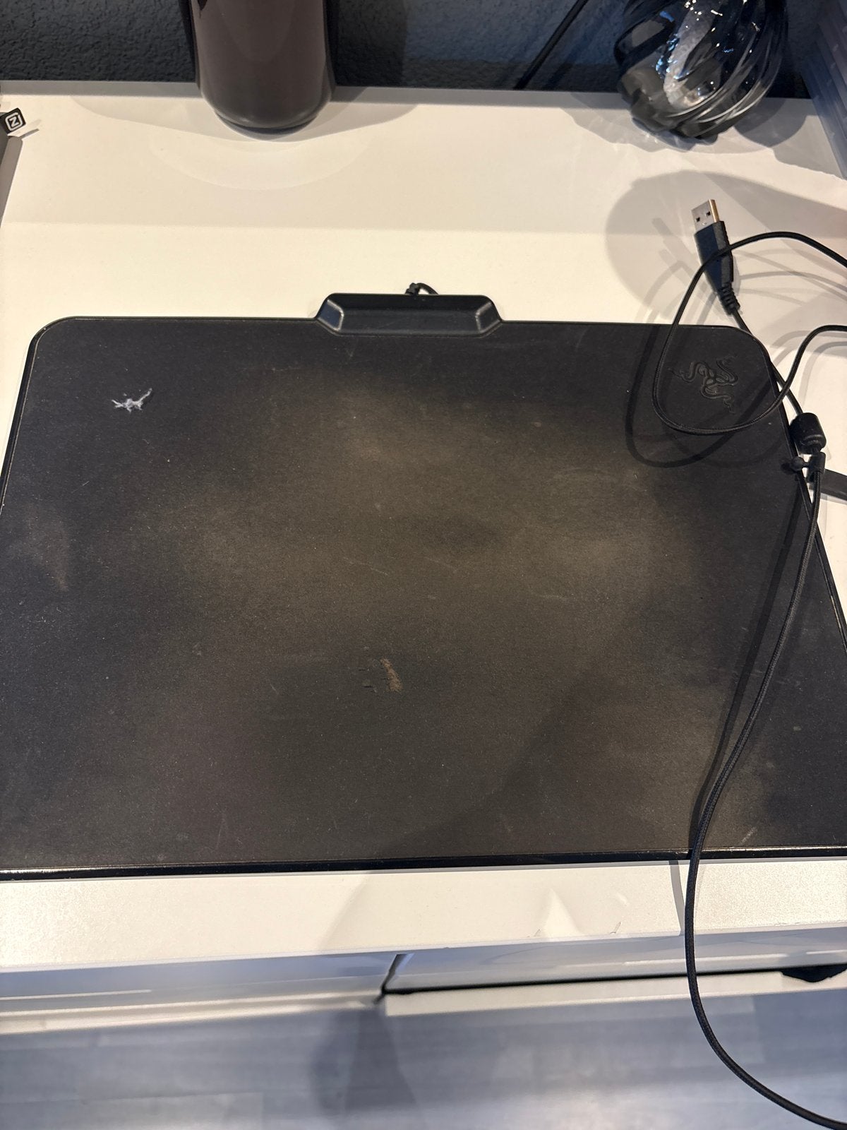Razer Firefly V2 Gaming Muismat met RGB Verlichting, Ophalen, Gebruikt, Muismat, Razer