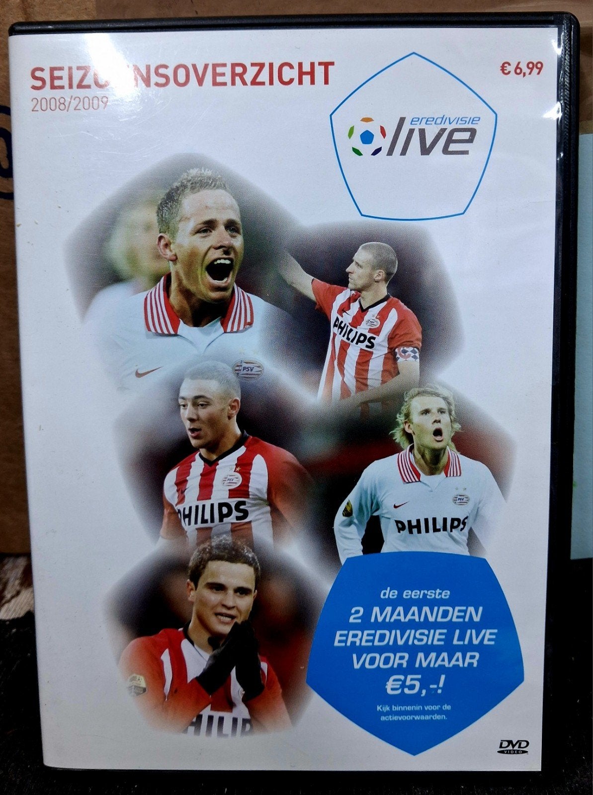Eredivisie Live Seizoensoverzicht 2008/2009 DVD, Gebruikt, Alle leeftijden, Nederlands, Voetbal