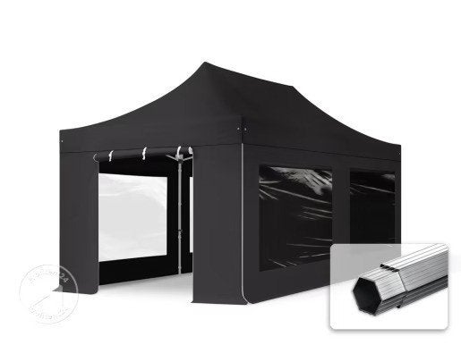 Professionele partytent 3x6m te huur | 4 zijwanden, Ophalen, Opvouwbaar, Partytent, Minder dan 4 meter