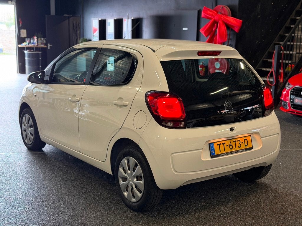 Citroen C1 1.0 VTi Feel LED/AIRCO/CRUISE/ELEK-RAMEN/2E-EIG/D, Voorwielaandrijving, Stof, Gebruikt, 4 stoelen