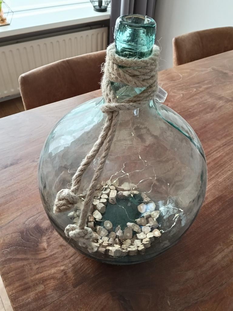 Decoratieve grote fles, Ophalen, Zo goed als nieuw