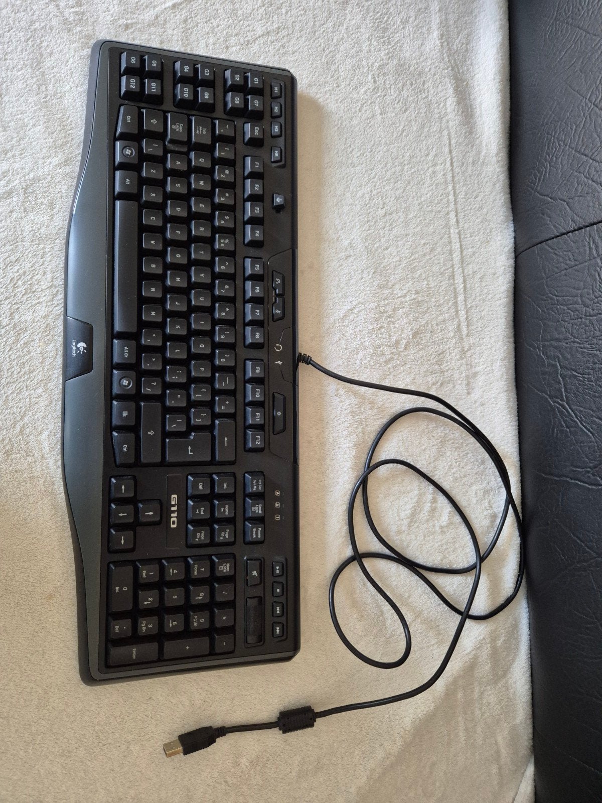 Gaming toetsenbord G110 van Logitech met muis van Logitech, Ophalen of Verzenden, Toetsenbord en muis-set