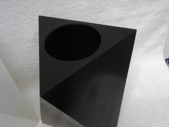 2 stuks Delta II vazen by WET, Huis en Inrichting, Kunststof, Gebruikt, Overige kleuren, Ophalen of Verzenden