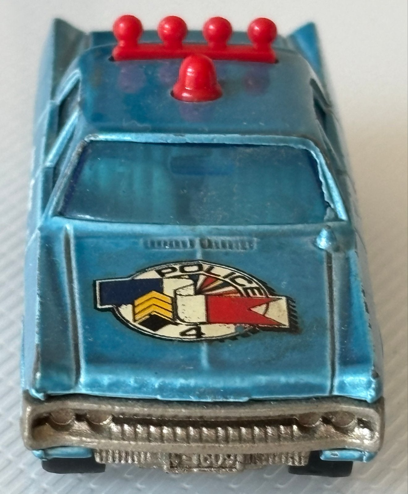 Majorette 1:70 Politie auto - Nieuwstaat met plekje, Ophalen of Verzenden, Nieuw, Auto