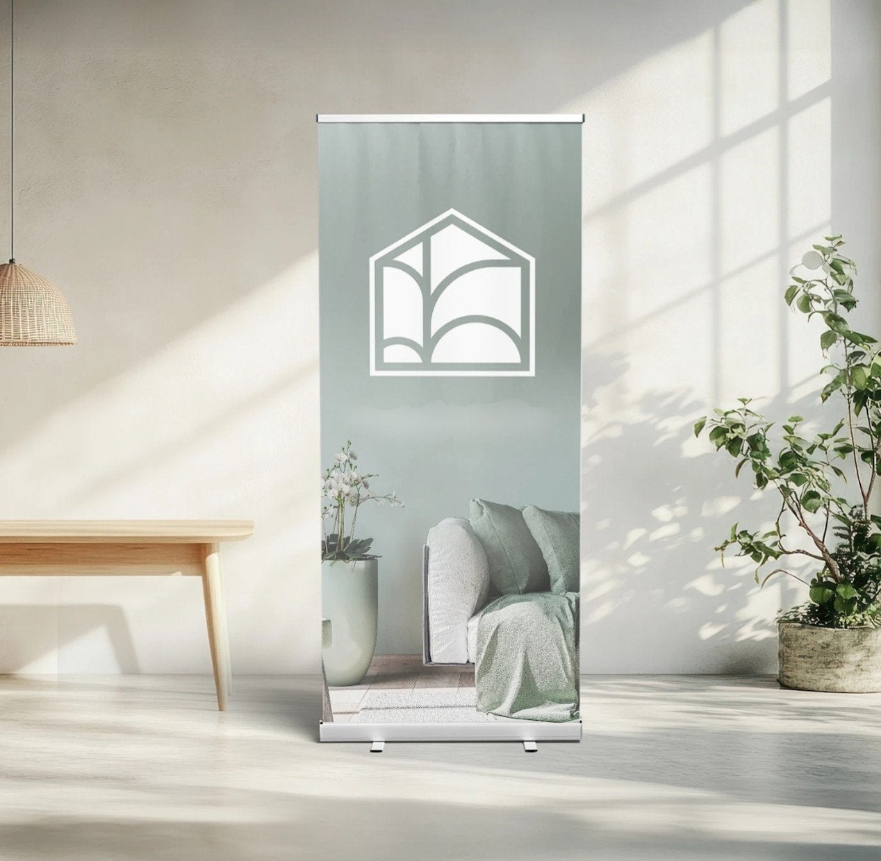 3x Roll up banners, Verzamelen, Merken en Reclamevoorwerpen, Ophalen, Gebruikt, Reclamebord