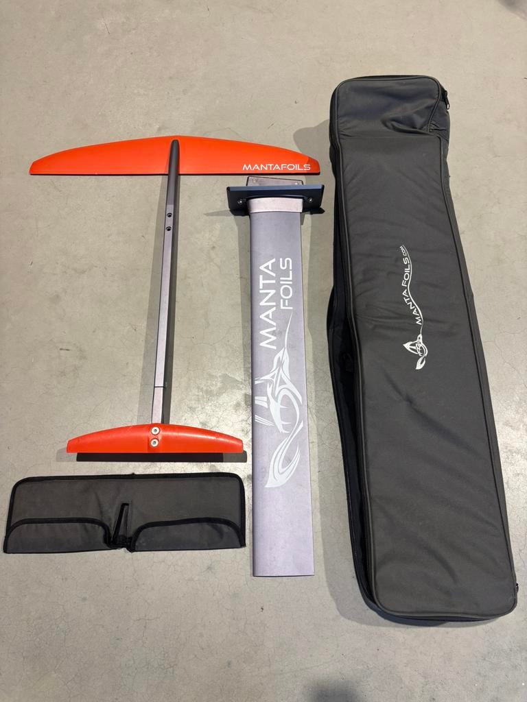 Manta Foils / Complete windsurf foil set, Ophalen, Gebruikt, Overige typen, Met draagtas