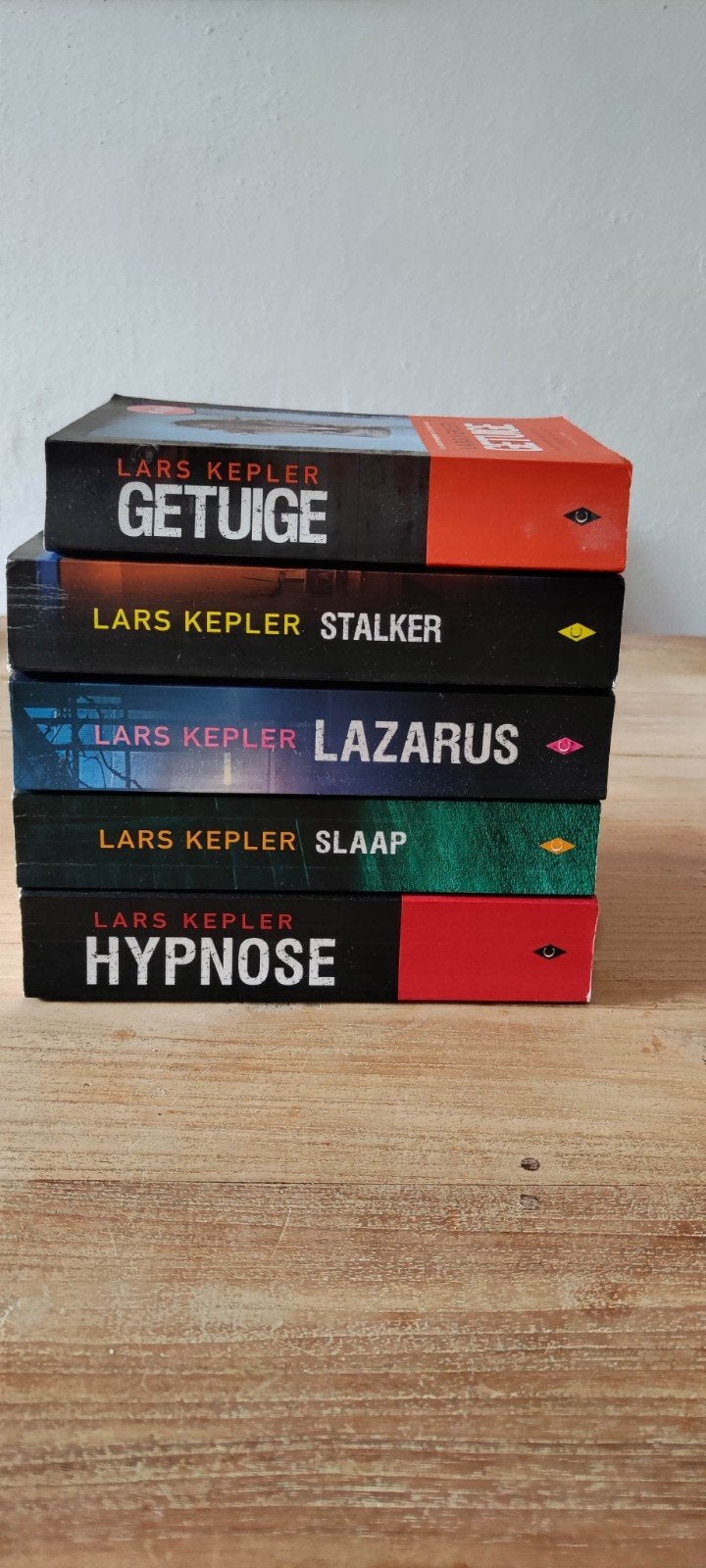 Lars Kepler Boekenî: Getuige, Stalker, Lazarus, Slaa, Ophalen of Verzenden, Gelezen, Lars Kepler, Scandinavië