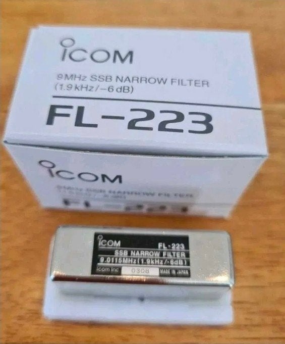 Tekoop gevraagd icom fl223 filter., Telecommunicatie, Zenders en Ontvangers, Ophalen of Verzenden, Zo goed als nieuw