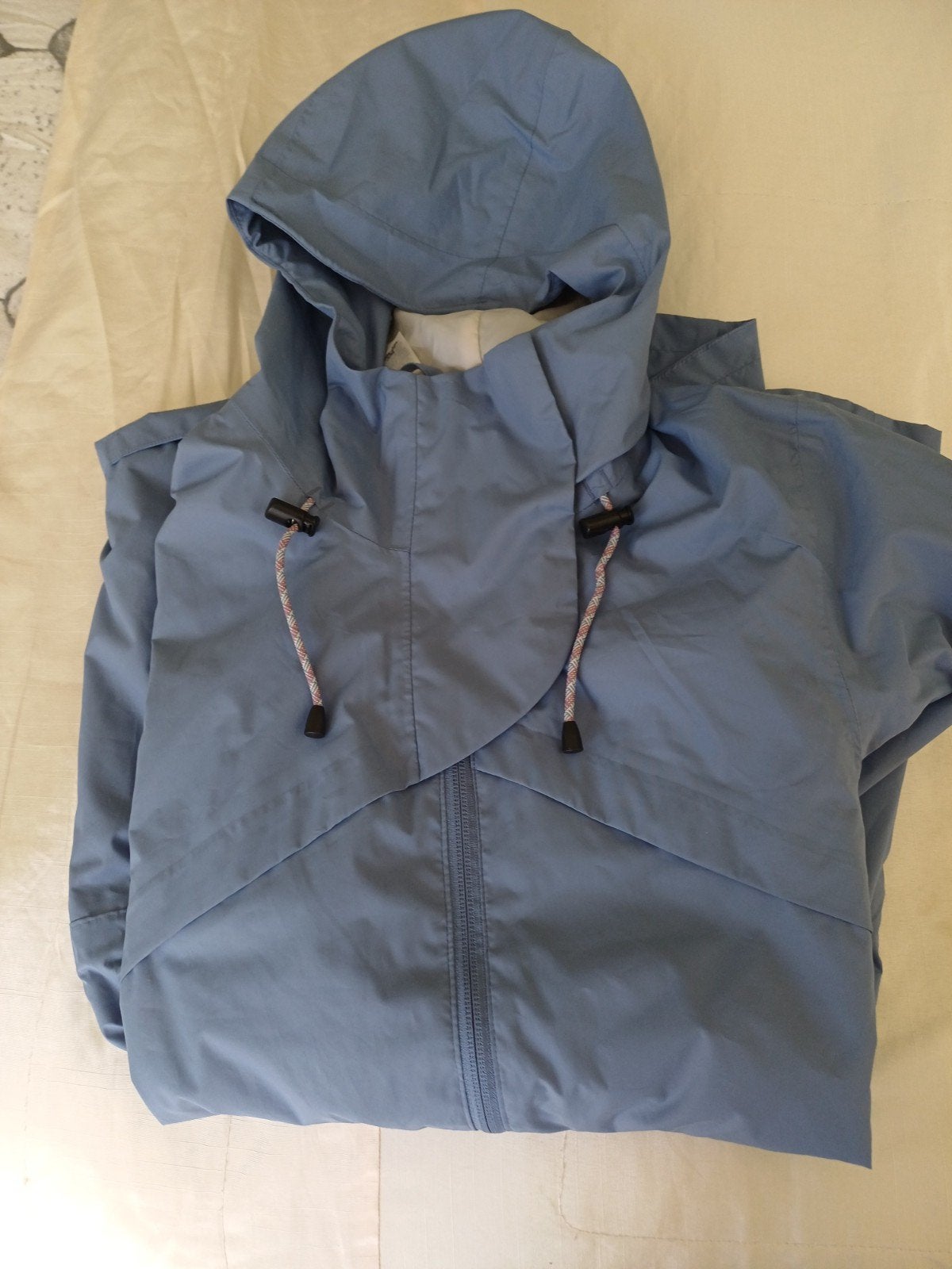 Decathlon Quechua regenjas dames maat S blauw, Blauw, Ophalen of Verzenden, Zo goed als nieuw, Decathlon Quechua
