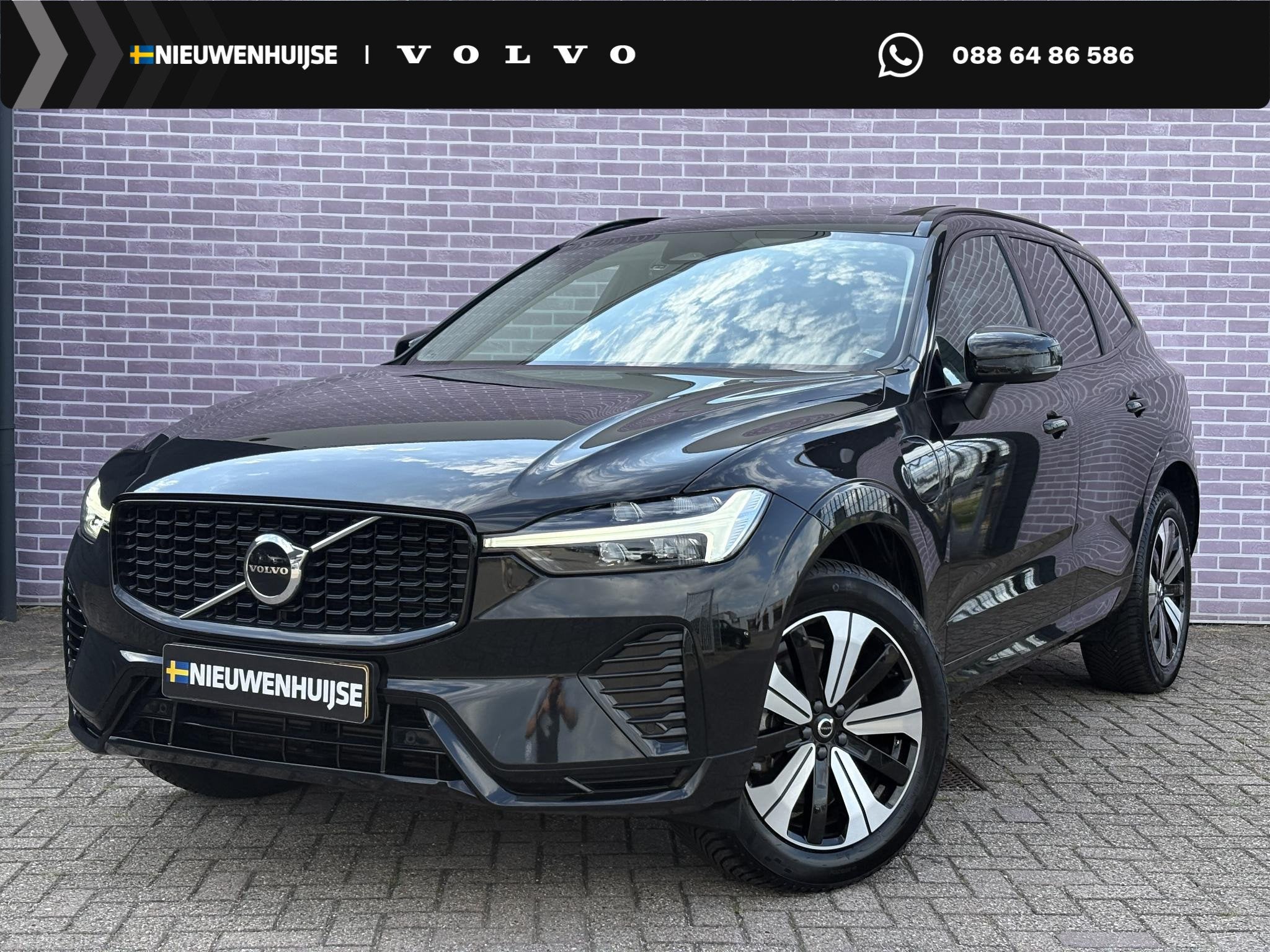 Volvo XC60 2.0 T6 Plug-in hybrid AWD Plus Dark | SOH:98% | T, Auto's, Automaat, Gebruikt, Euro 6, 4 cilinders
