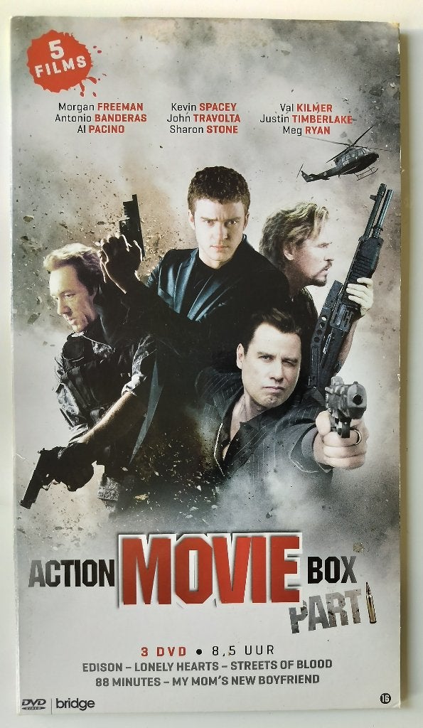 Action Movie Box: Part I (2005 - 2009) *3 DVD - 5 Films, Vanaf 16 jaar, Ophalen of Verzenden, Zo goed als nieuw, Actie