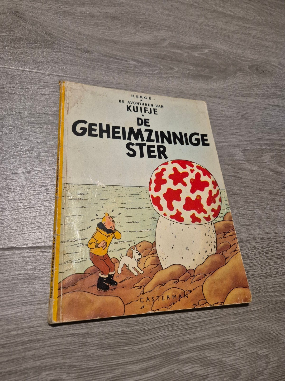 Kuifje: De Geheimzinnige Ster (Vintage Stripboek), Boeken, Eén stripboek, Ophalen of Verzenden, Gelezen, Hergé