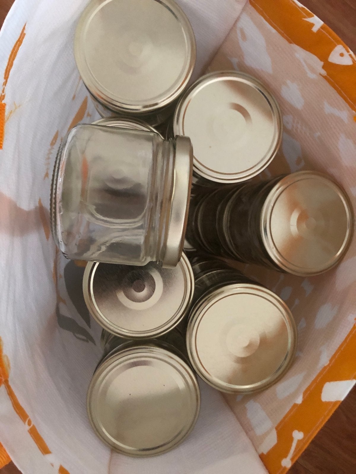26 Lege Glazen Potjes met Schroefdeksel - 200 ml, Voorraadpot, Ophalen, Gebruikt, Glas