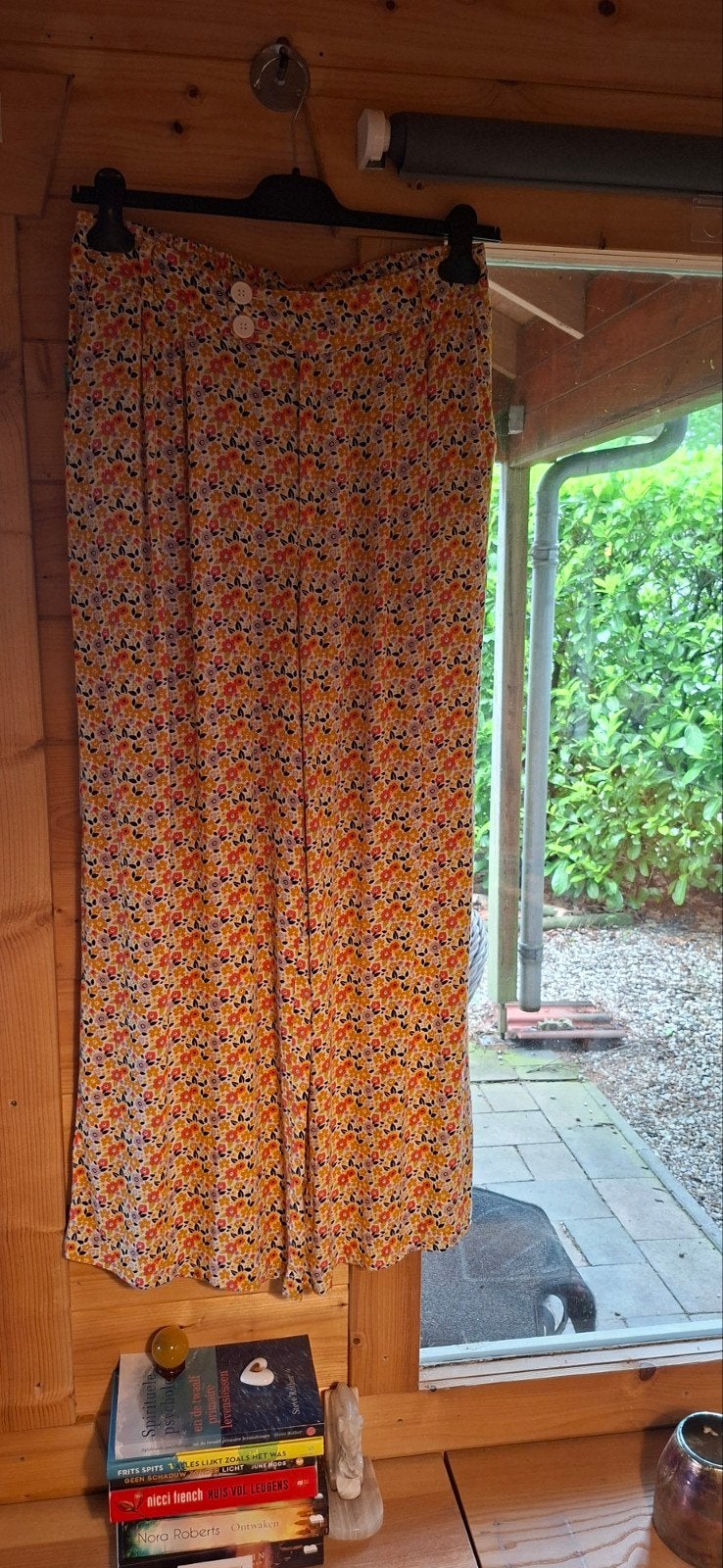 Fleurige zomerbroek, Kleding | Dames, Maat 38/40 (M), Circus, Geel, Ophalen of Verzenden