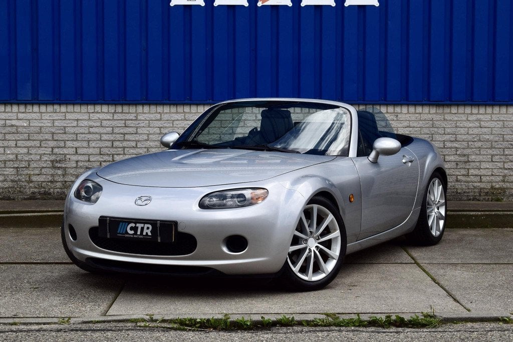 Mazda MX-5 Touring 2.0 met nwe gereviseerde motor, Auto's, Achterwielaandrijving, Gebruikt, Zwart, Cabriolet
