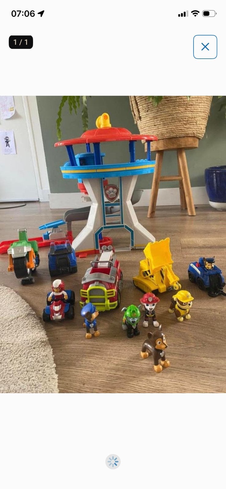 Paw patrol, Ophalen of Verzenden, Zo goed als nieuw