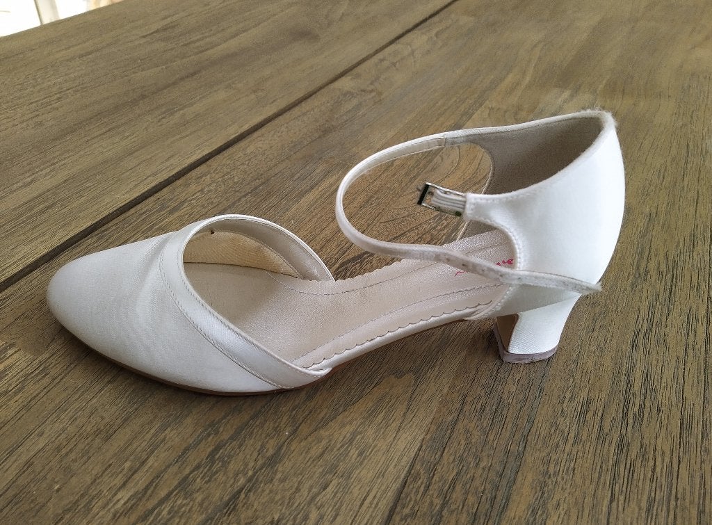 Bruidsschoenen, Ophalen, Zo goed als nieuw, Wit, Schoenen