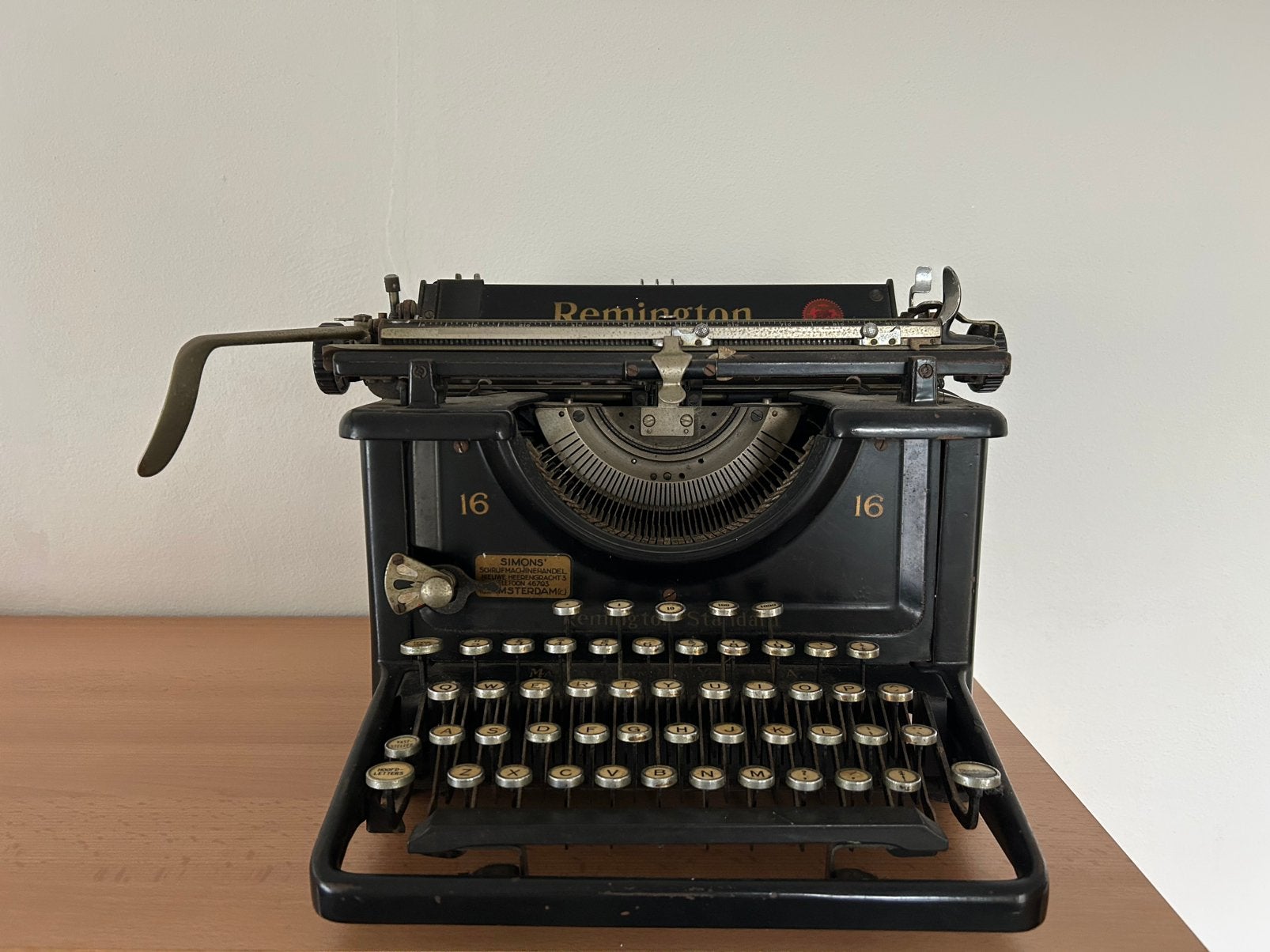 Remington 1616 oude typemachine, Diversen, Ophalen, Gebruikt