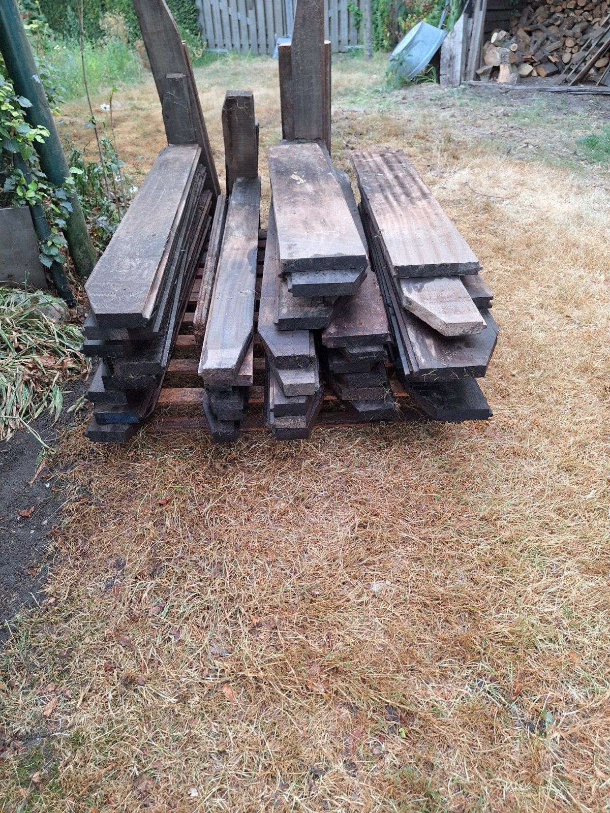 partij massaranduba hout, Ophalen, Hout