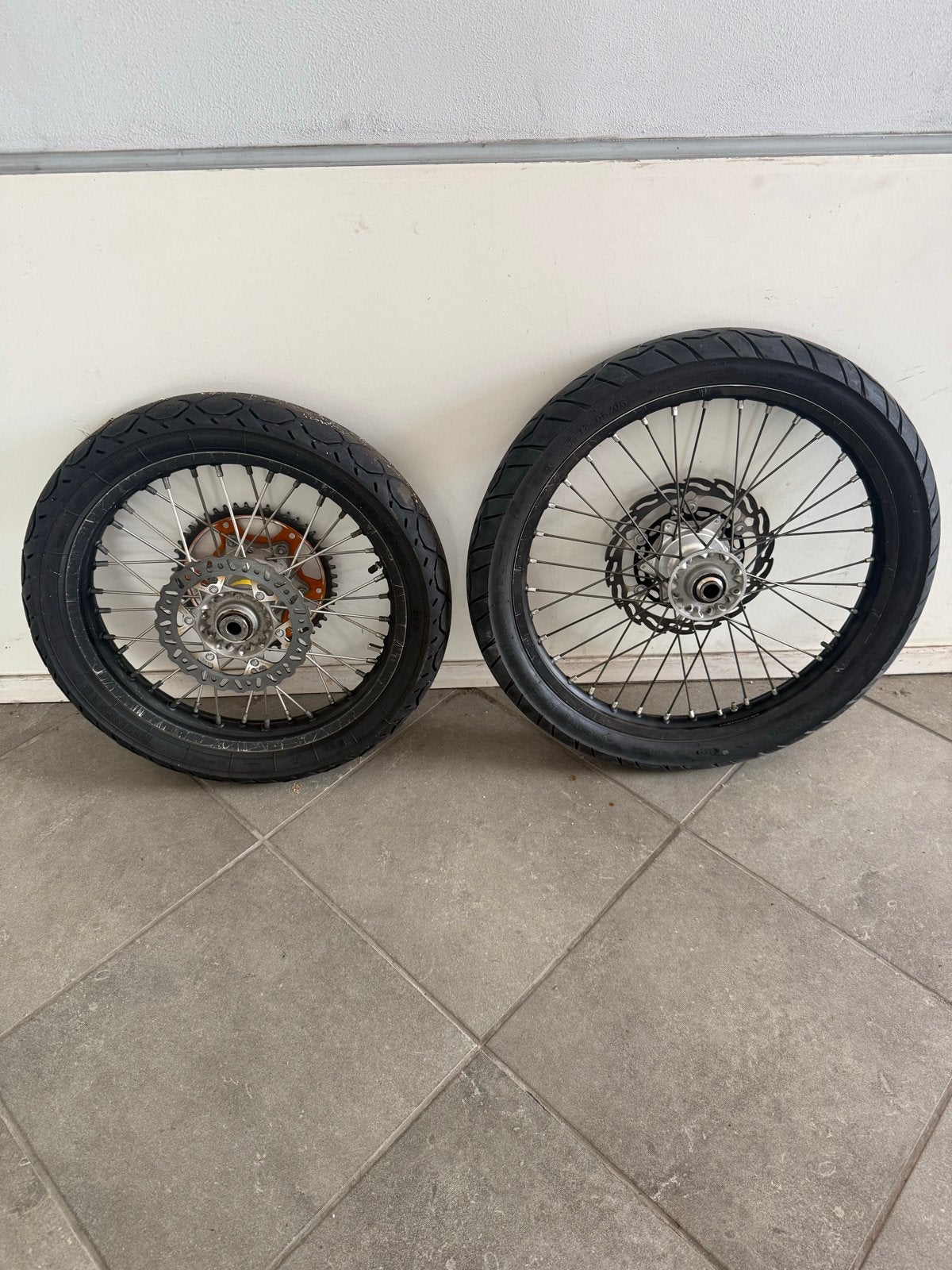 KTM EXC Supermoto Wielen Set - Gebruikt, Ophalen, Gebruikt
