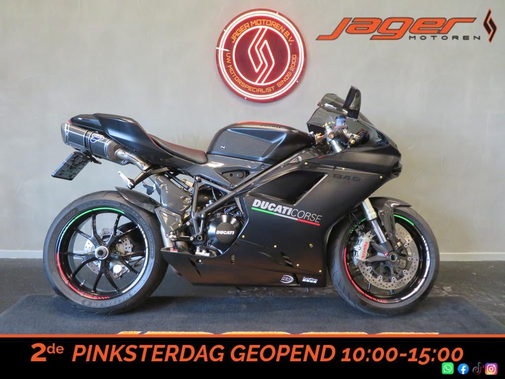 Ducati 848 EVO TERMI TOP STAAT! (bj 2013), Motoren, Motoren | Ducati, Bedrijf, Super Sport