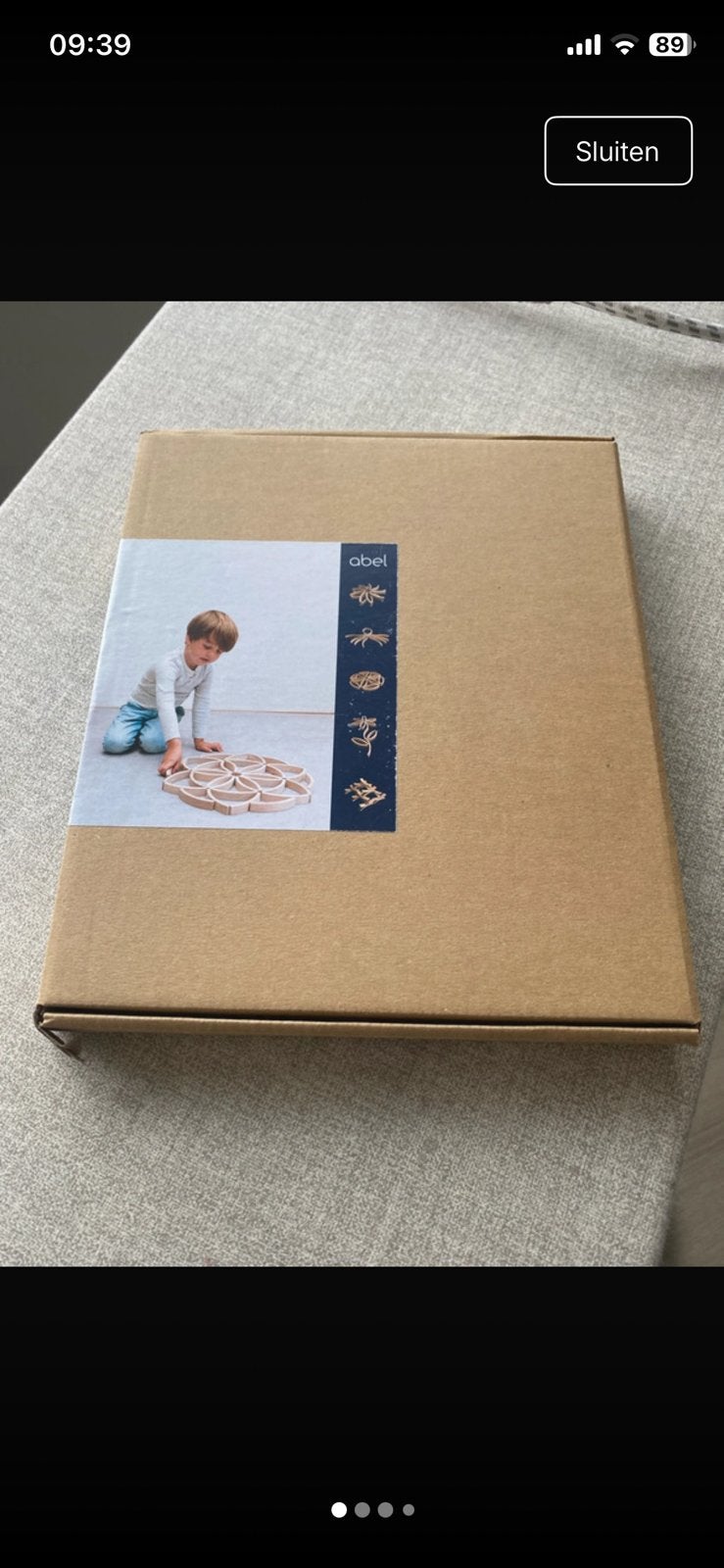 Abel blocks mini 36 st, Ophalen of Verzenden, Zo goed als nieuw