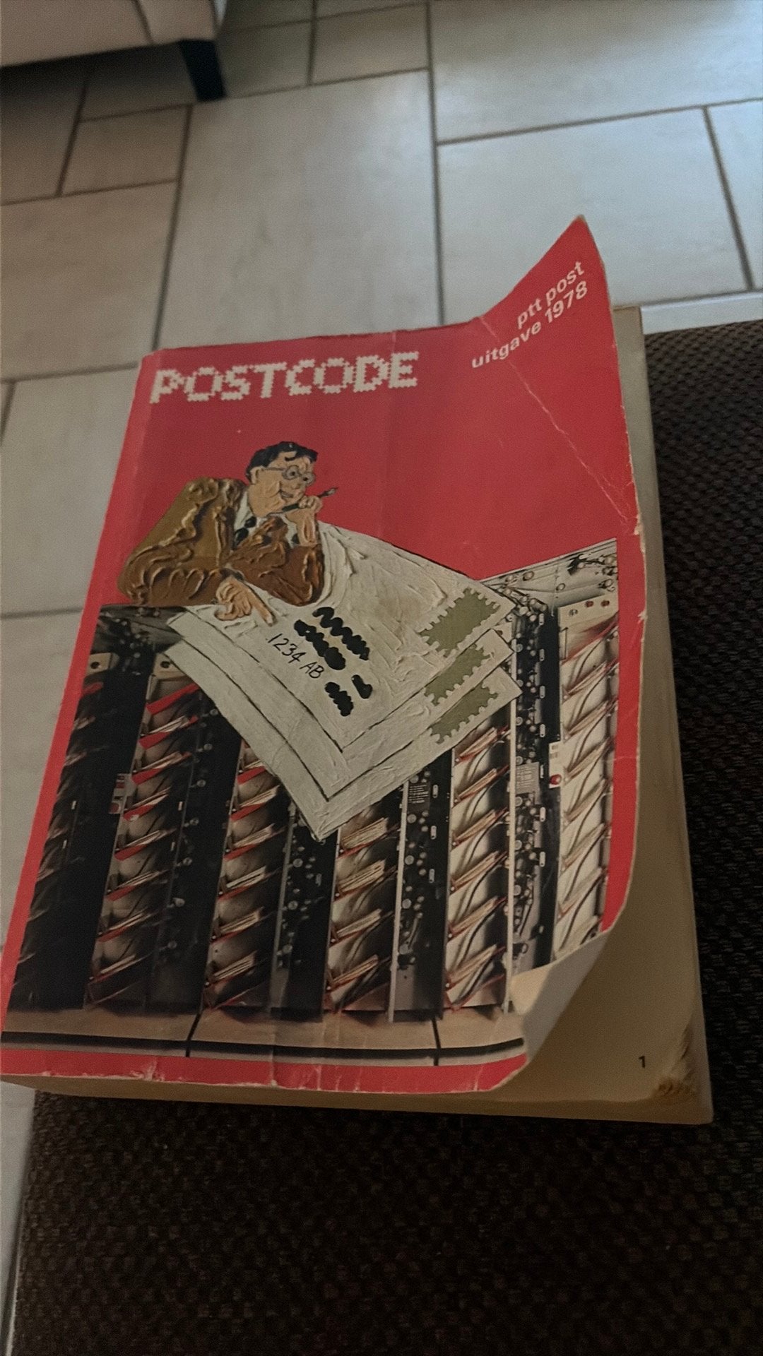Postcode boek uitgave 1978, Ophalen of Verzenden, Gebruikt